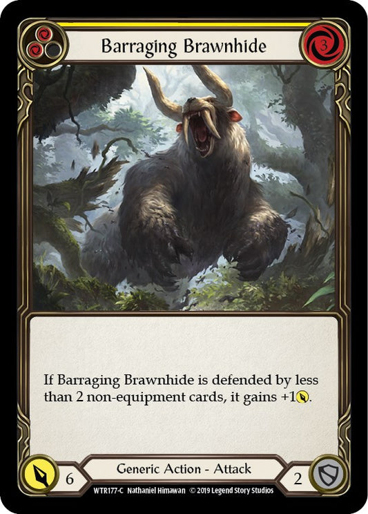 Barraging Brawnhide (Yellow) [WTR - WTR177]