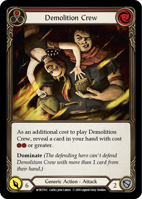 Demolition Crew (Red) [WTR - WTR179]