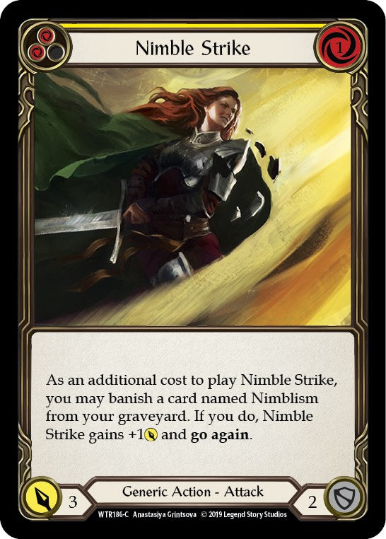 Nimble Strike (Yellow) [WTR - WTR186]