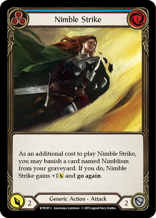 Nimble Strike (Blue) [WTR - WTR187]