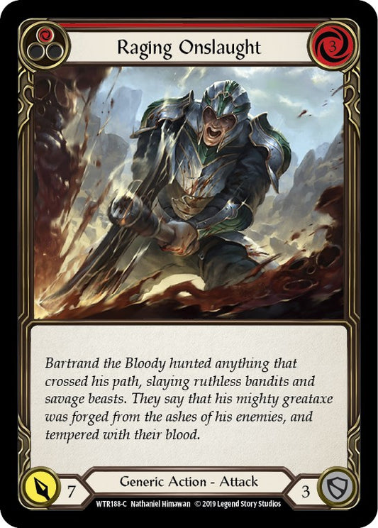Raging Onslaught (Red) [WTR - WTR188]