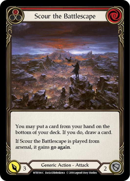 Scour the Battlescape (Red) [WTR - WTR194]