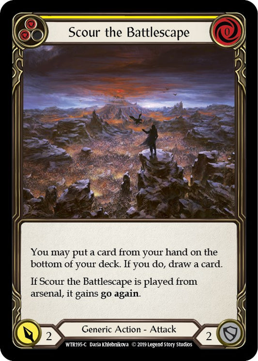 Scour the Battlescape (Yellow) [WTR - WTR195]
