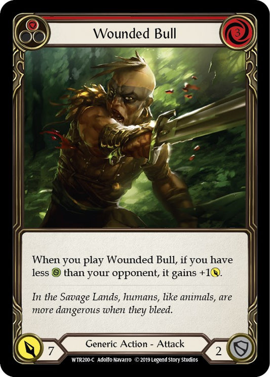Wounded Bull (Red) [WTR - WTR200]