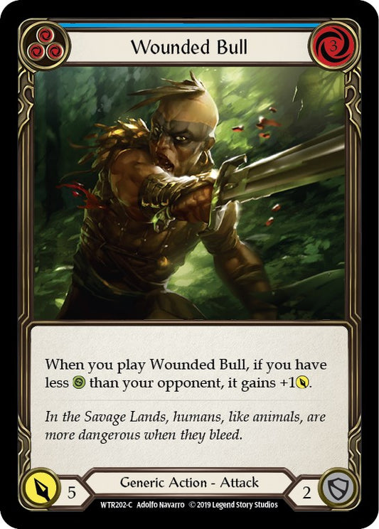 Wounded Bull (Blue) [WTR - WTR202]
