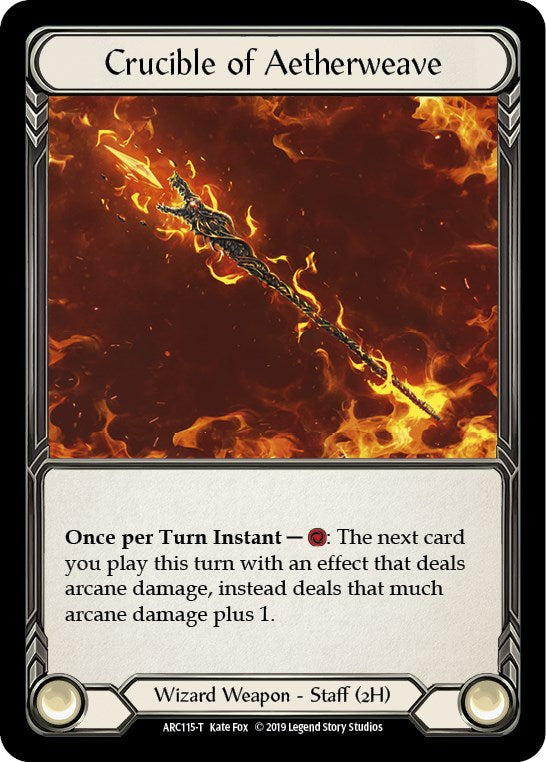 Crucible of Aetherweave // Kano, Dracai of Aether [ARC - ARC115 // ARC113]