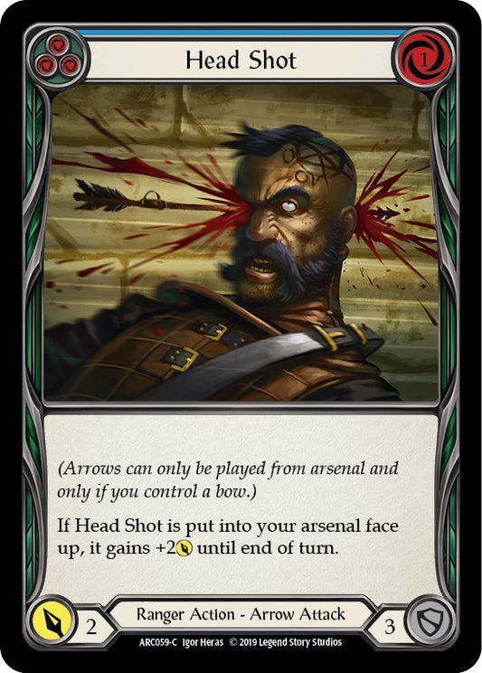 Head Shot (Blue) [ARC - ARC059]