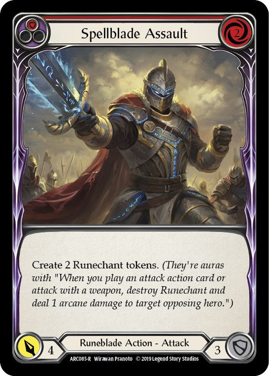 Spellblade Assault (Red) [ARC - ARC085]
