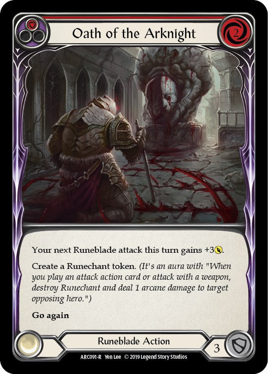 Oath of the Arknight (Red) [ARC - ARC091]