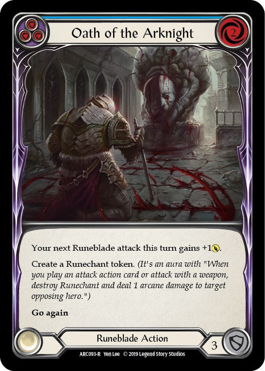 Oath of the Arknight (Blue) [ARC - ARC093]