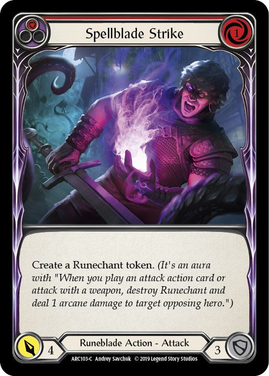 Spellblade Strike (Red) [ARC - ARC103]