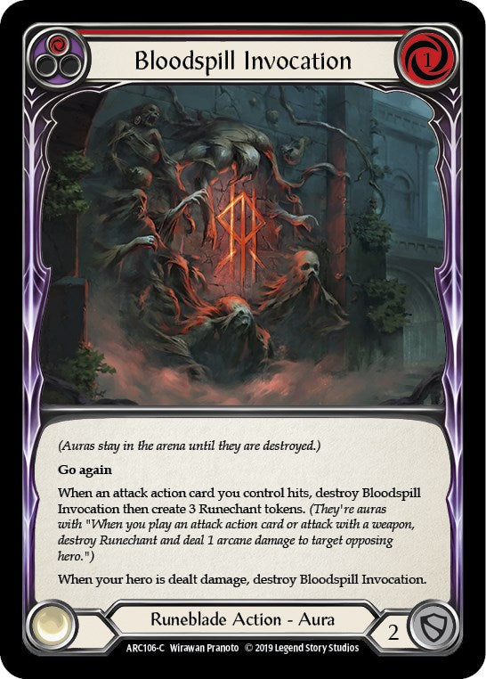 Bloodspill Invocation (Red) [ARC - ARC106]