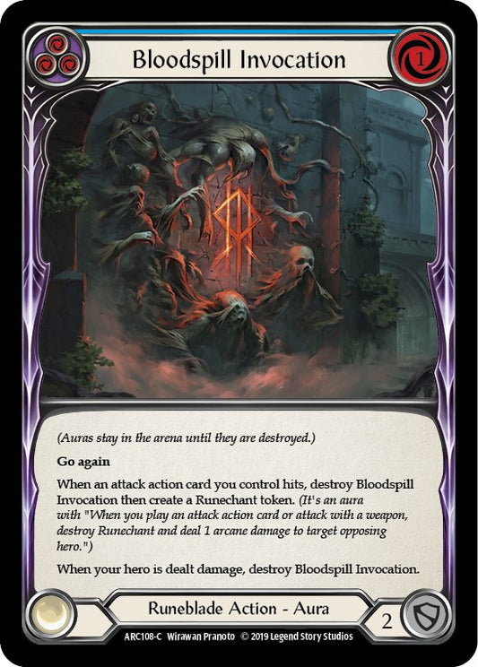 Bloodspill Invocation (Blue) [ARC - ARC108]