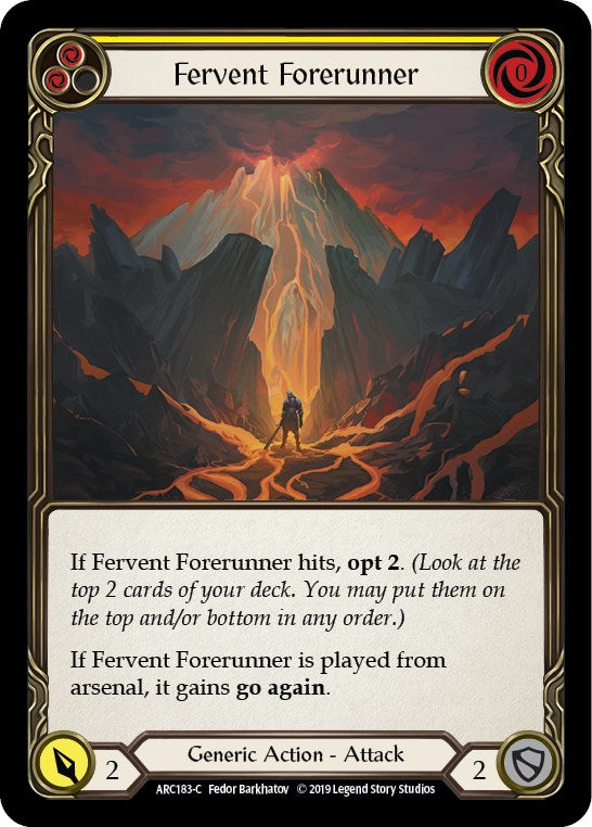 Fervent Forerunner (Yellow) [ARC - ARC183]