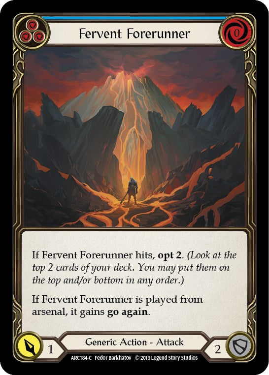 Fervent Forerunner (Blue) [ARC - ARC184]