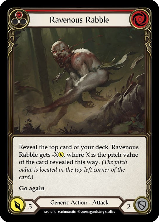 Ravenous Rabble (Red) [ARC - ARC191]