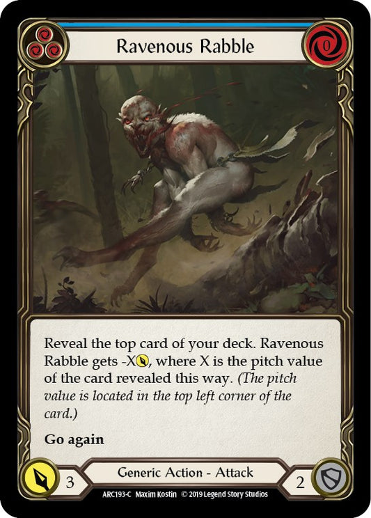 Ravenous Rabble (Blue) [ARC - ARC193]