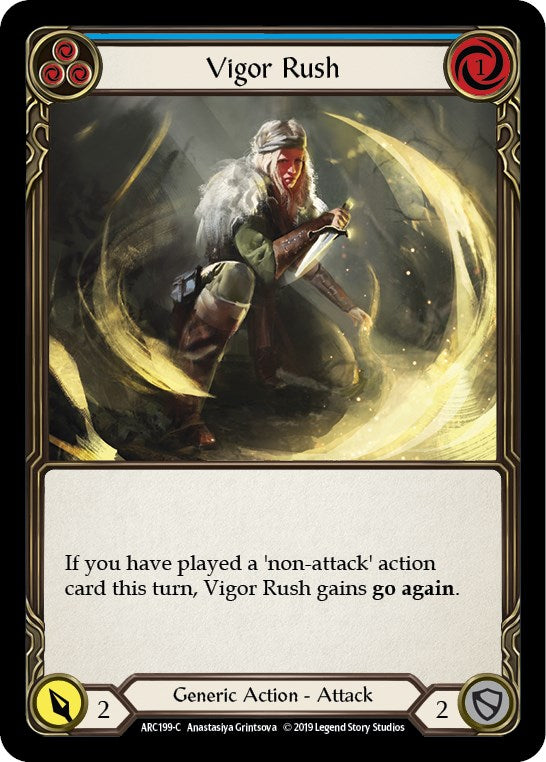 Vigor Rush (Blue) [ARC - ARC199]