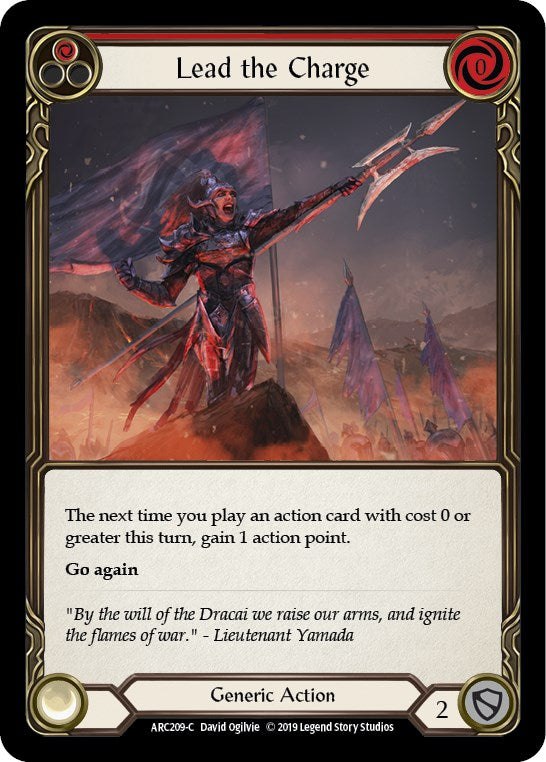 Lead the Charge (Red) [ARC - ARC209]