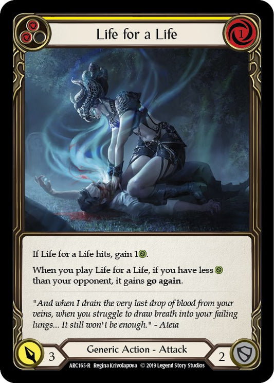 Life for a Life (Yellow) [ARC - ARC165]