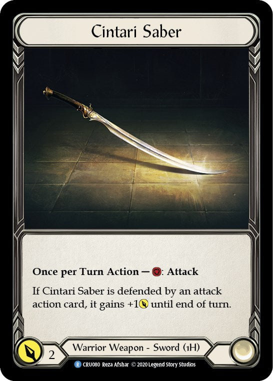 Cintari Saber (Reverse) [CRU - CRU080]