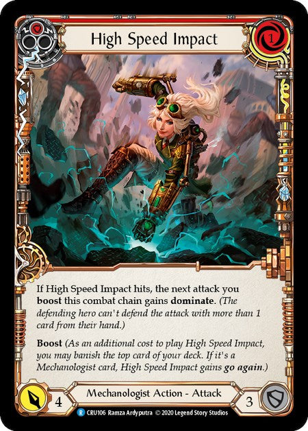 High Speed Impact (Red) [CRU - CRU106]