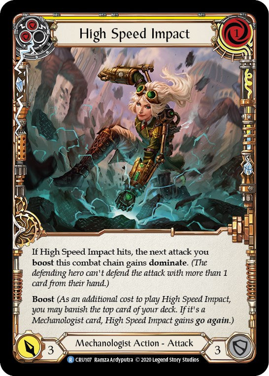 High Speed Impact (Yellow) [CRU - CRU107]