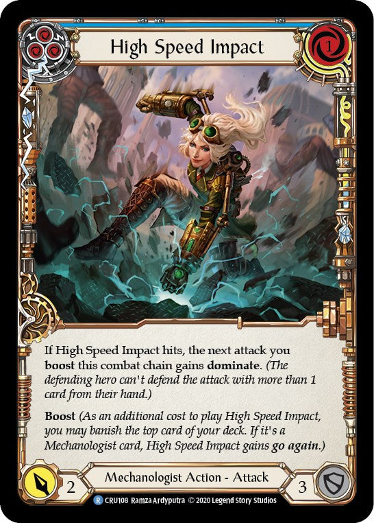 High Speed Impact (Blue) [CRU - CRU108]