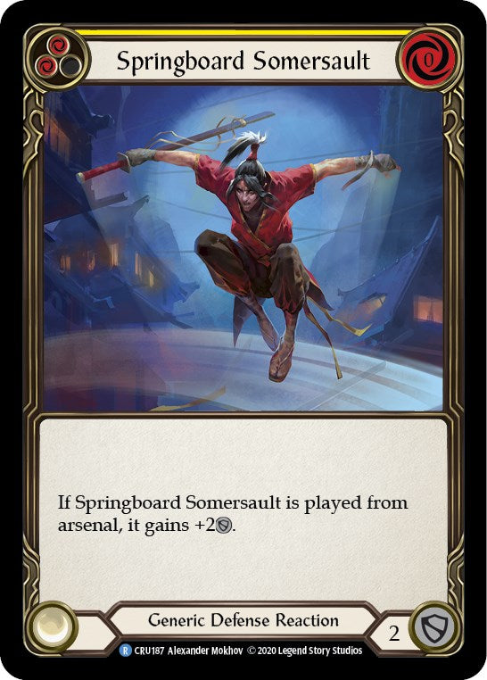 Springboard Somersault [CRU - CRU187]