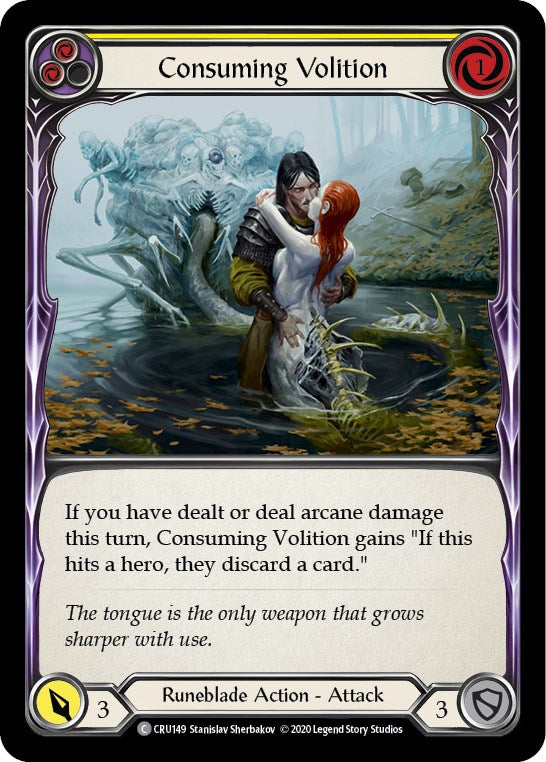 Consuming Volition (Yellow) [CRU - CRU149]