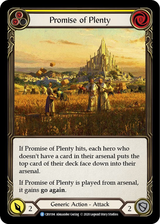 Promise of Plenty (Yellow) [CRU - CRU184]