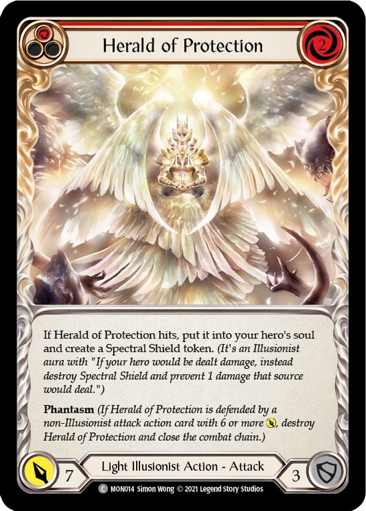 Herald of Protection (Red) [MON - MON014]
