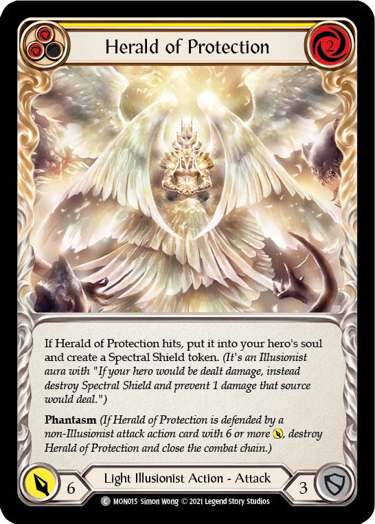 Herald of Protection (Yellow) [MON - MON015]
