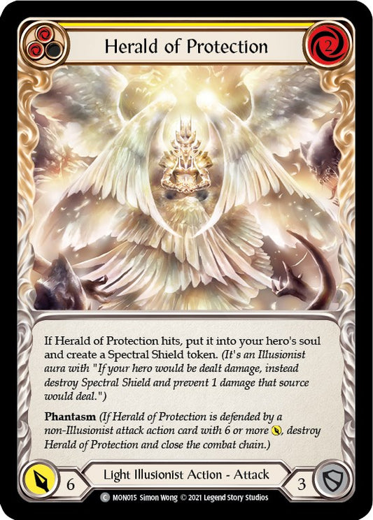 Herald of Protection (Yellow) [MON - MON015]