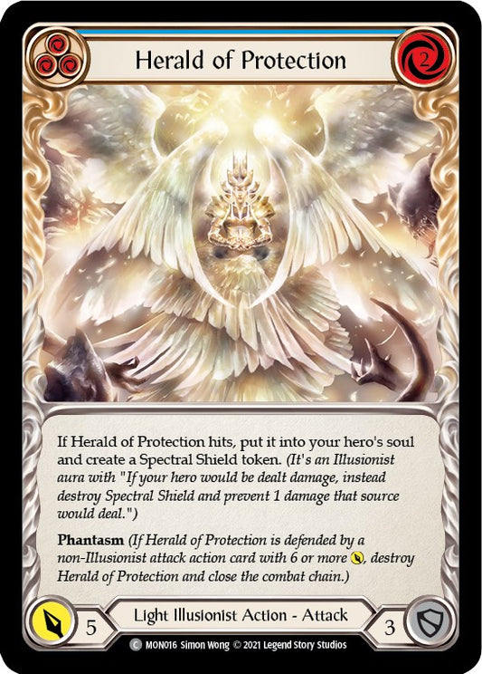 Herald of Protection (Blue) [MON - MON016]