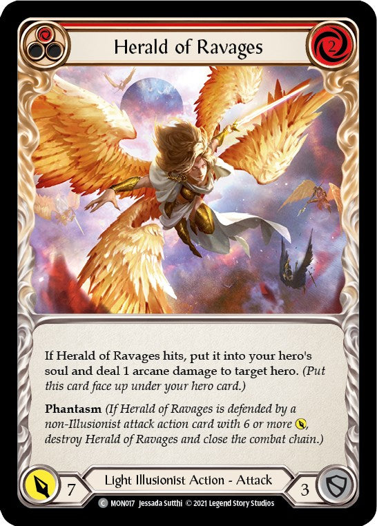 Herald of Ravages (Red) [MON - MON017]