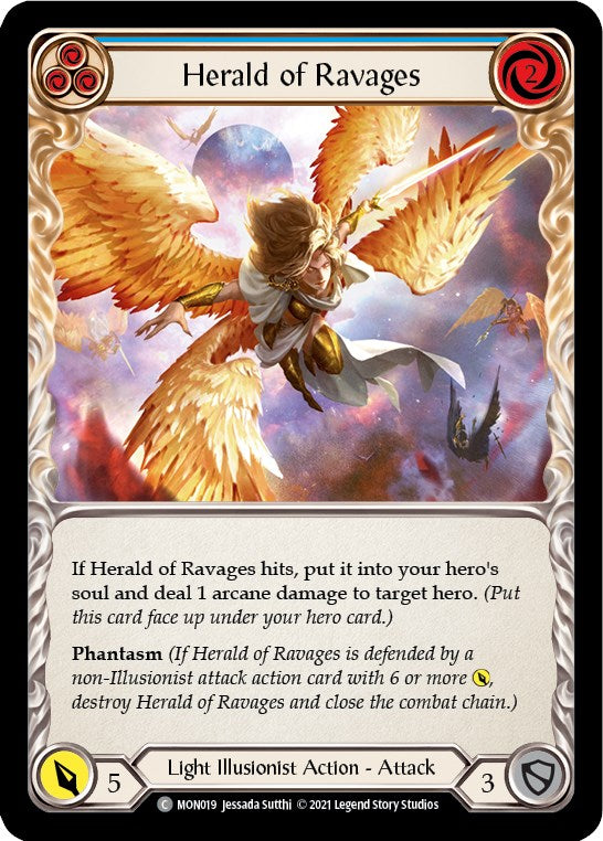 Herald of Ravages (Blue) [MON - MON019]