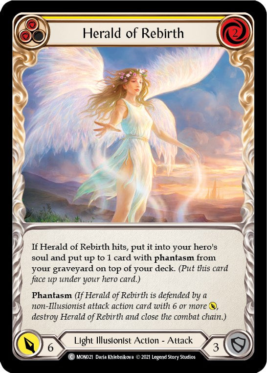 Herald of Rebirth (Yellow) [MON - MON021]