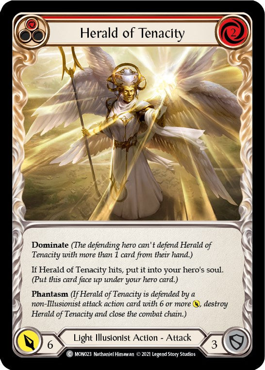 Herald of Tenacity (Red) [MON - MON023]