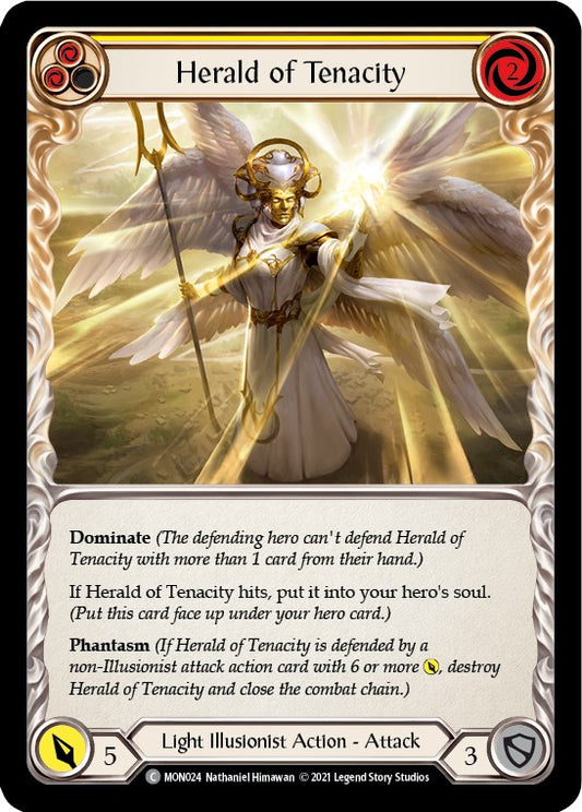 Herald of Tenacity (Yellow) [MON - MON024]