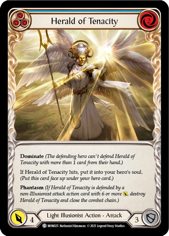 Herald of Tenacity (Blue) [MON - MON025]