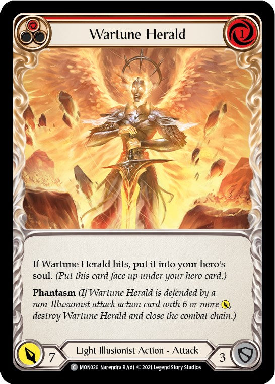 Wartune Herald (Red) [MON - MON026]