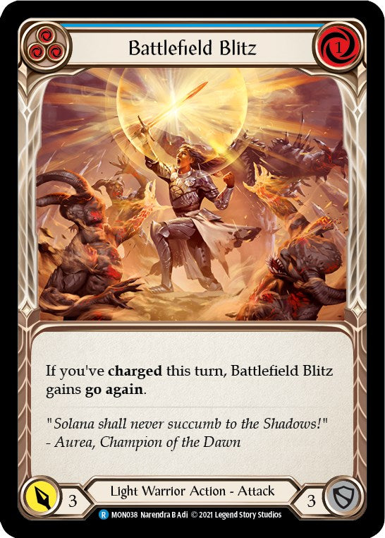 Battlefield Blitz (Blue) [MON - MON038]
