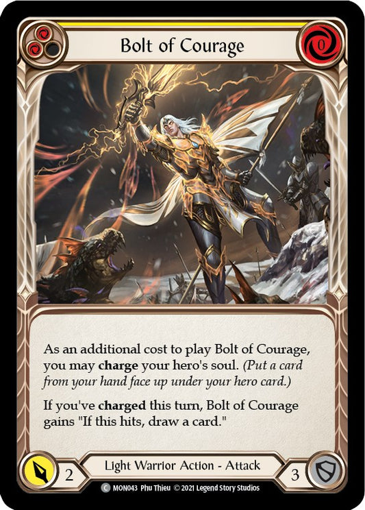 Bolt of Courage (Yellow) [MON - MON043]