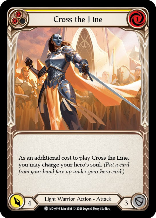 Cross the Line (Yellow) [MON - MON046]