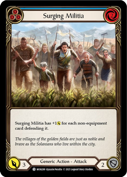 Surging Militia (Blue) [MON - MON289]