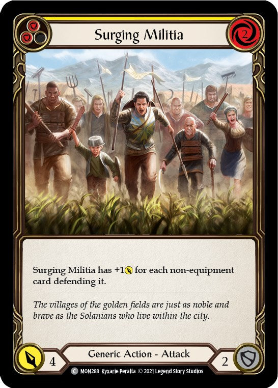 Surging Militia (Yellow) [MON - MON288]