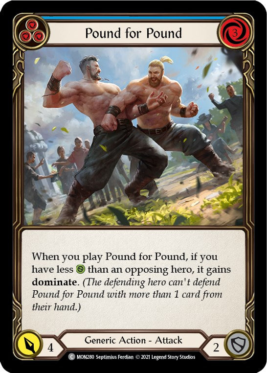 Pound for Pound (Blue) [MON - MON280]