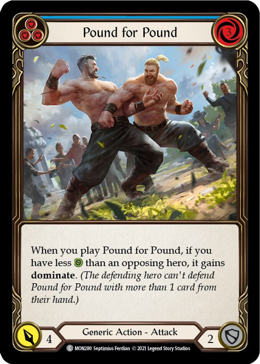 Pound for Pound (Blue) [MON - MON280]