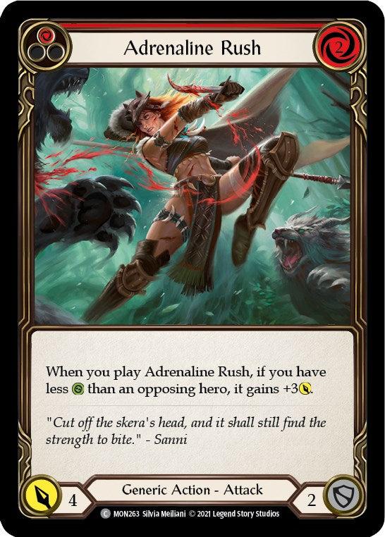 Adrenaline Rush (Red) [MON - MON263]